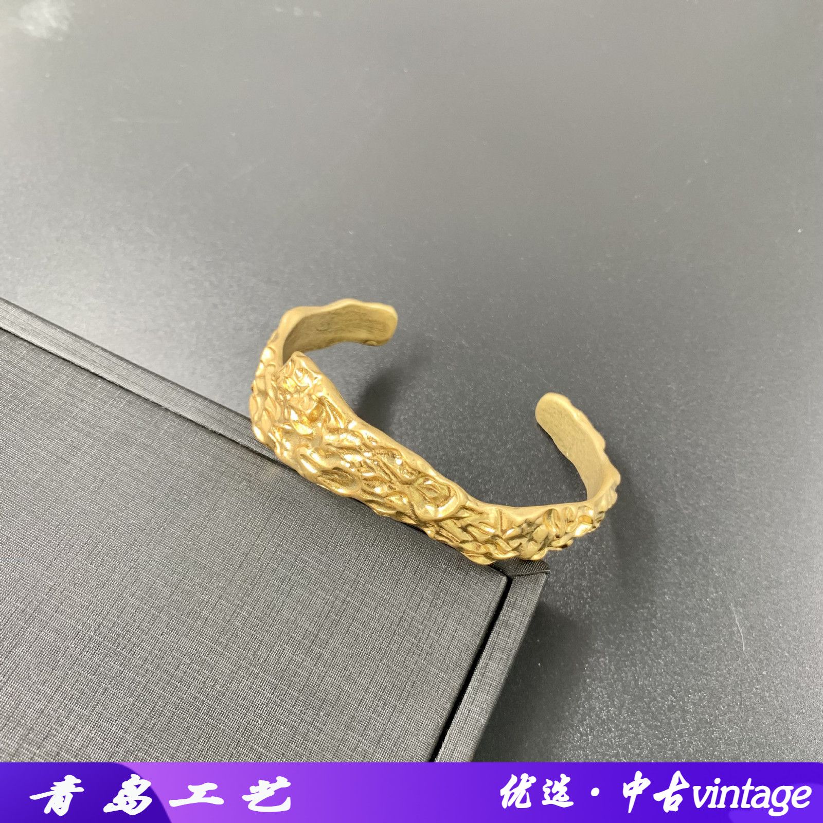 中古vintage西洋宫廷电镀真金复