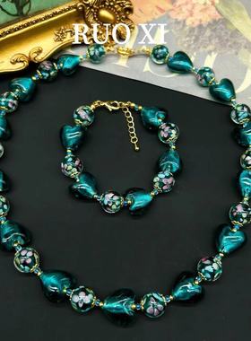 西洋vintage意大利老琉璃复古爱