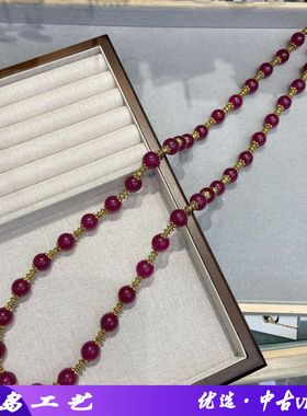 琉璃新中古vintage复古设项链