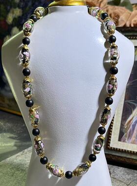 意大利穆拉诺murano古法琉璃项链