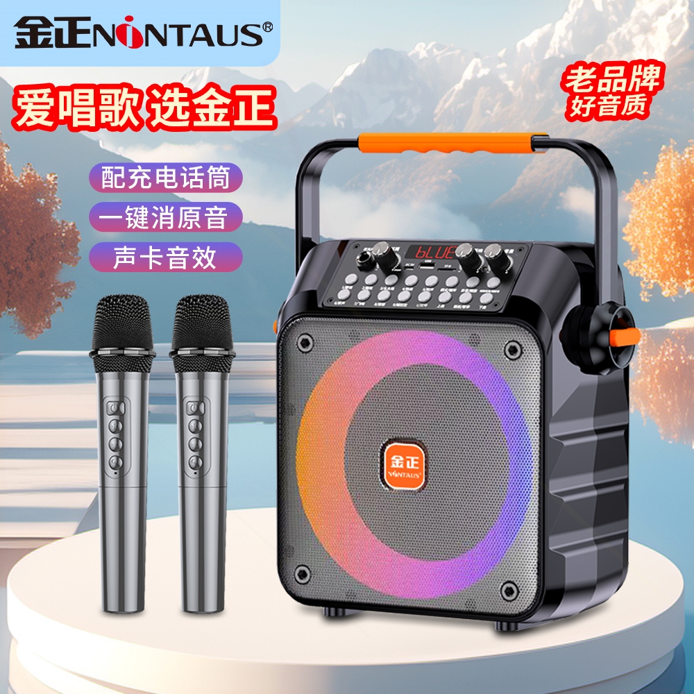 金正无线k歌音响手提便携式户外