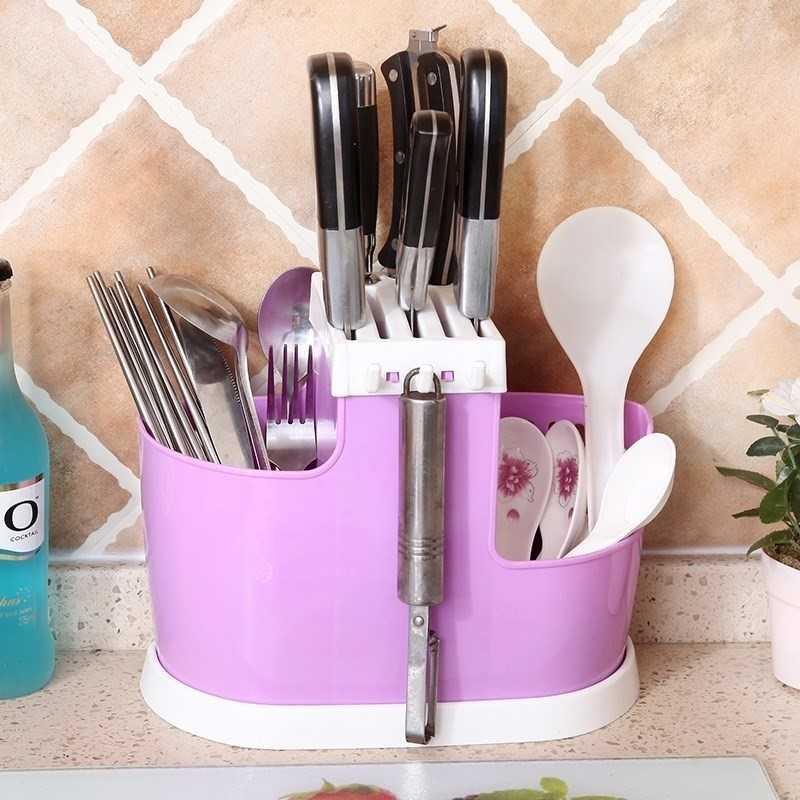 刀具架厨房置物架塑料收纳