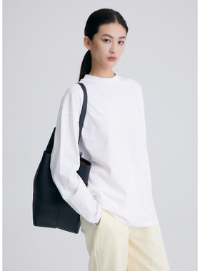 【Foundation系列】Donna 棉圆领圆领长袖T恤简约R0W风格四季百搭