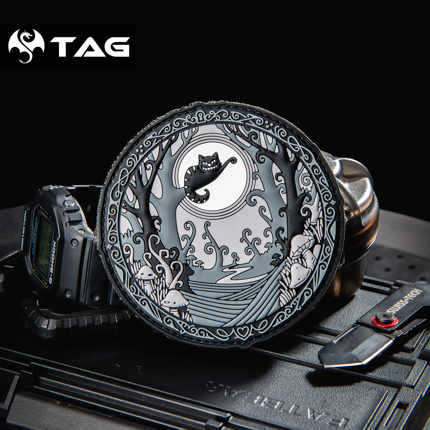 Wonderland猫咪胶章立体3D