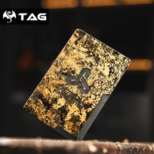 TAGTICAL & 极其氪金LAB金箔刀卡系列碳纤维EDC卡片士气章多功能