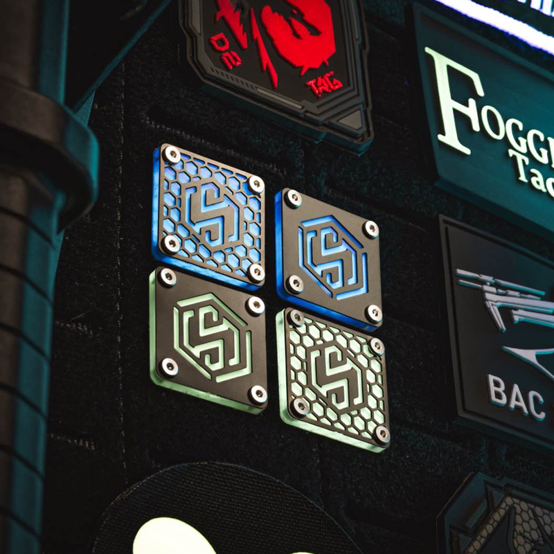 HIGHGROUND制高点钛合金DLC工艺夜光士气章