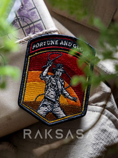 美国PDW Fortune and Glory Flash V2 夺宝奇兵 刺绣魔术贴士气章