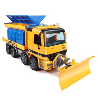 大号铲雪车玩具车除雪车推土机清洁扫雪车工程车儿童汽车男孩3岁4