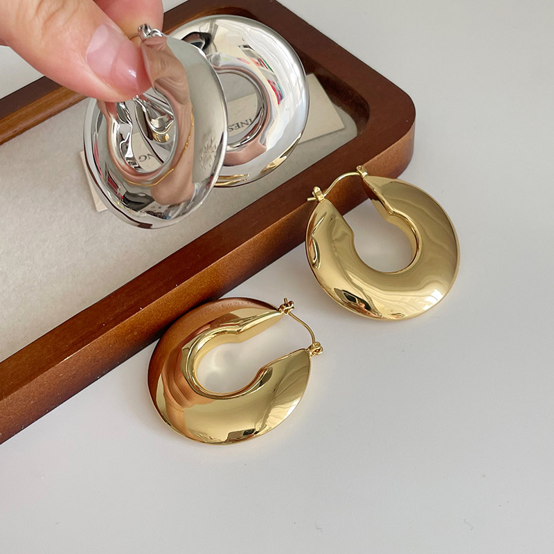 野蛮生长同款 欧美夸张几何圆圈耳扣耳环小众空心夸张耳饰女耳钉,饰品/流行首饰/时尚饰品新,耳环,淘宝优惠券,粉丝福利购,淘宝优惠卷