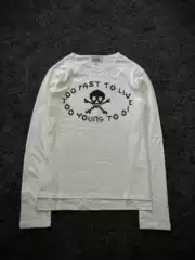 Independent Vivi Style Too Fast to Live Too Tough to Die Long-Sleeve Skull T-Shirt