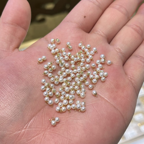 18K金配件diy弹簧扣万能扣手工材料编手链项链手串珠多样性发其一