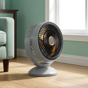 小风扇电风扇10寸超强力 USB大风力桌面台式 家用12寸循环扇静音