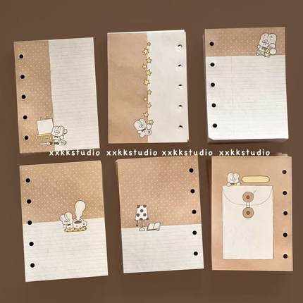 xxkk炫炫酷酷丨原创复古A7内页m5内页