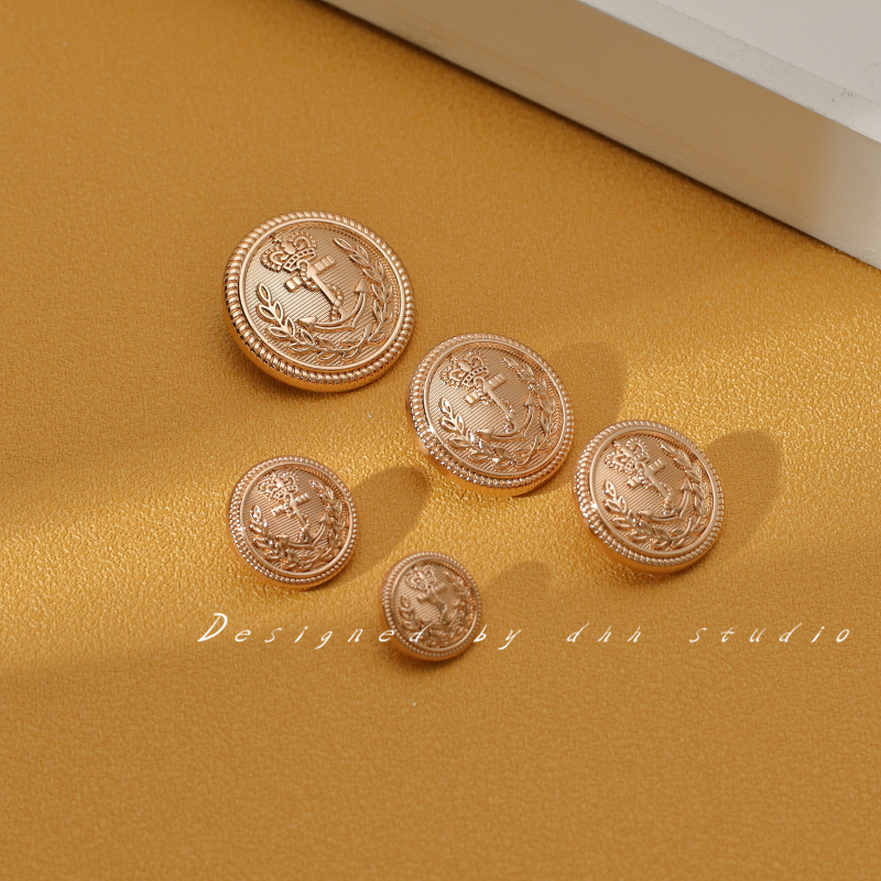 DHH复古英伦风金属船锚扣