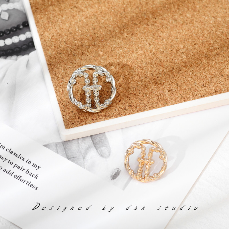 时尚简约小众设计镂空金属纽扣复古小香风扣子粗花呢外套大衣钮扣,居家布艺,纽扣,淘宝优惠券,粉丝福利购,淘宝优惠卷