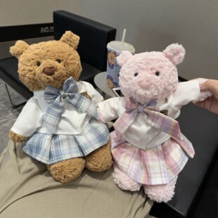 仅娃衣】巴塞罗熊衣服jelly&cat36安抚娃娃公仔莉娜熊泰迪熊JK服