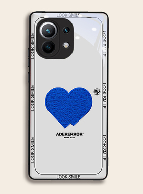 蓝色爱心适用小米12pro手机壳11ultra10青春cc9红米note11+k5040s