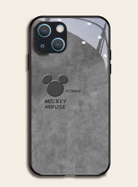 压印米奇适用苹果13pro手机壳12max11钢化玻璃iphone硅胶xr7sx865