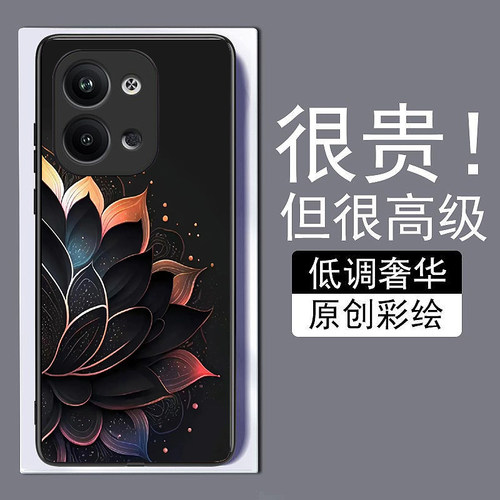 暗金莲花适用opporeno9手机壳8pro+真我A976K10X新款7se钢化玻璃a73全包72防摔A57A1pro保护套r17简约GTneo