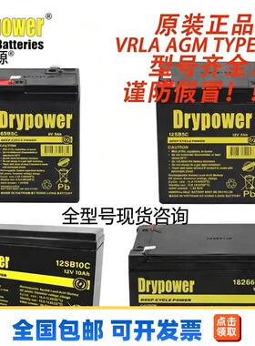 美国DRYPOWER蓄电池DEEP CYCLE POWER系列12SB5/10C全型号
