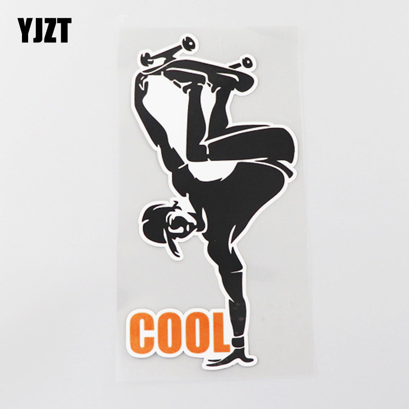 yjzt cool滑板 极限运动兴趣汽车贴纸 网红创意时尚潮贴 cs9323