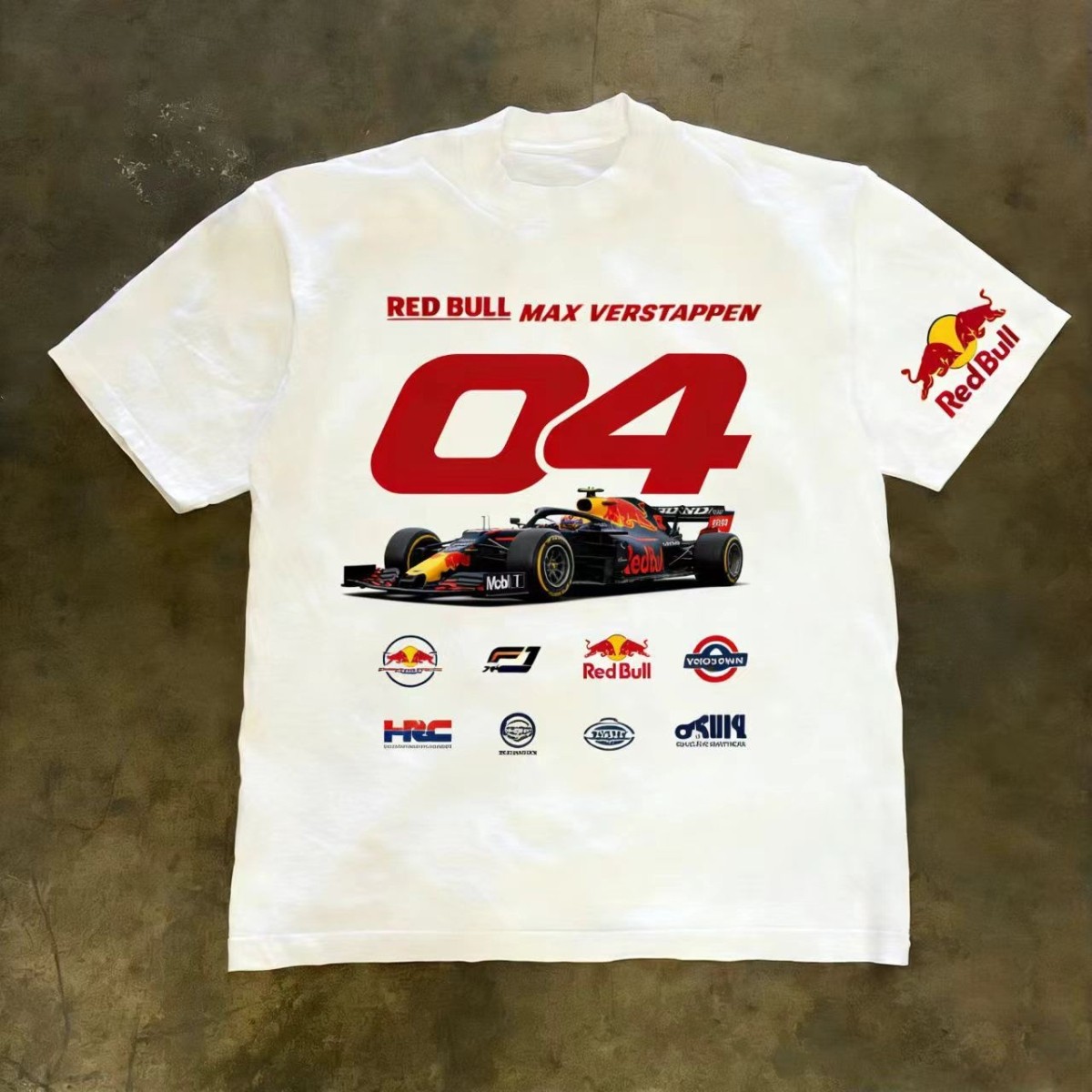 痞帅复古美式嘻哈夏季男短袖t恤04印花宽松重磅高街上衣