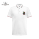 polo衫 HW男装 男潮 蜥蜴贴章短袖 翻领修身 法国奢侈品夏季 纯棉保罗衫