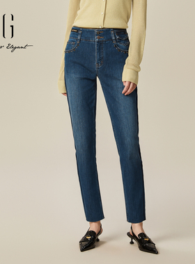 XG牛仔裤XJ102019A128