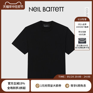 尼奥贝奈特2023夏季 男式 T恤 重磅短袖 闪电系列 NEIL BARRETT