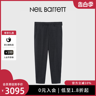 时尚 休闲长裤 男式 尼奥贝奈特2023秋冬新款 脚 卷边裤 BARRETT NEIL