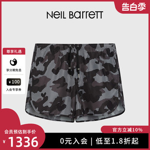 男式 迷彩短板沙滩裤 BARRETT 短裤 尼奥贝奈特2023秋冬新款 NEIL