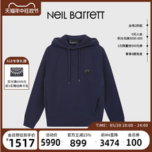 男式 BARRETT 牛鼻环连帽套头卫衣 尼奥贝奈特2023秋冬新款 NEIL