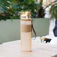 530ml BPA-Free Plastic Water Bottle with Lid and Strap - for thumbnail 4