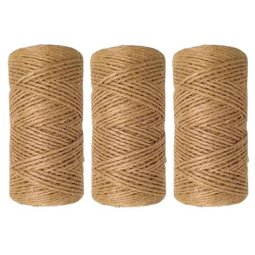 2/1Rolls Vintage Hand Woven Hemp Rope, DIY Lighting Hallowee