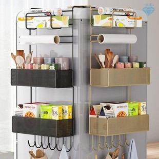 Kitchen Refrigerator Storage Rack Organizer Shelf Space Save