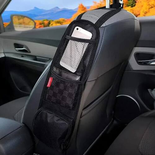 Car Seat Organizer Auto Seat Side Storage Hanging Bag Multi-