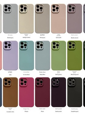 silicone phone case适用iphone16 15 14 pro max case苹果14/13/