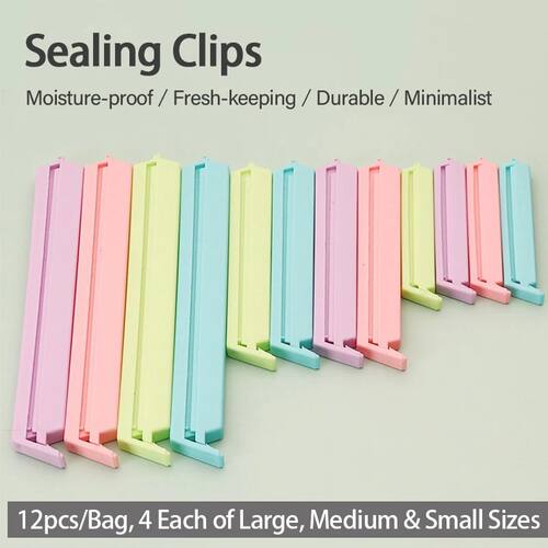 Portable Kitchen Storage Food Saver Clip Sealing Bag Clip Se