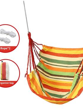 Camping Hammock Portable Outdoor Upgraded Canvas Hanging Bed