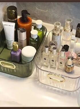 Acrylic Makeup Organizer Stackable Rectangular Storage Drawe