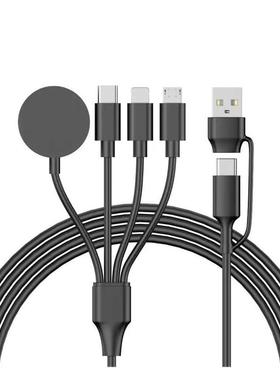 4 in 2 Multi Charging Cable for Apple Watch Charger USB C Ca