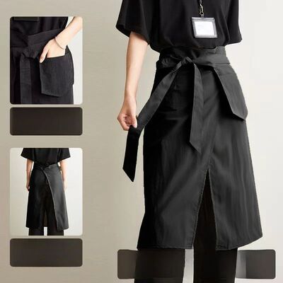 Dining Apron, Home Kitchen Splash-proof Japanese-style Waist