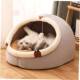 Bed Winter Pet Cat Warm Dog Donut Dogs Cushion House Dogbed