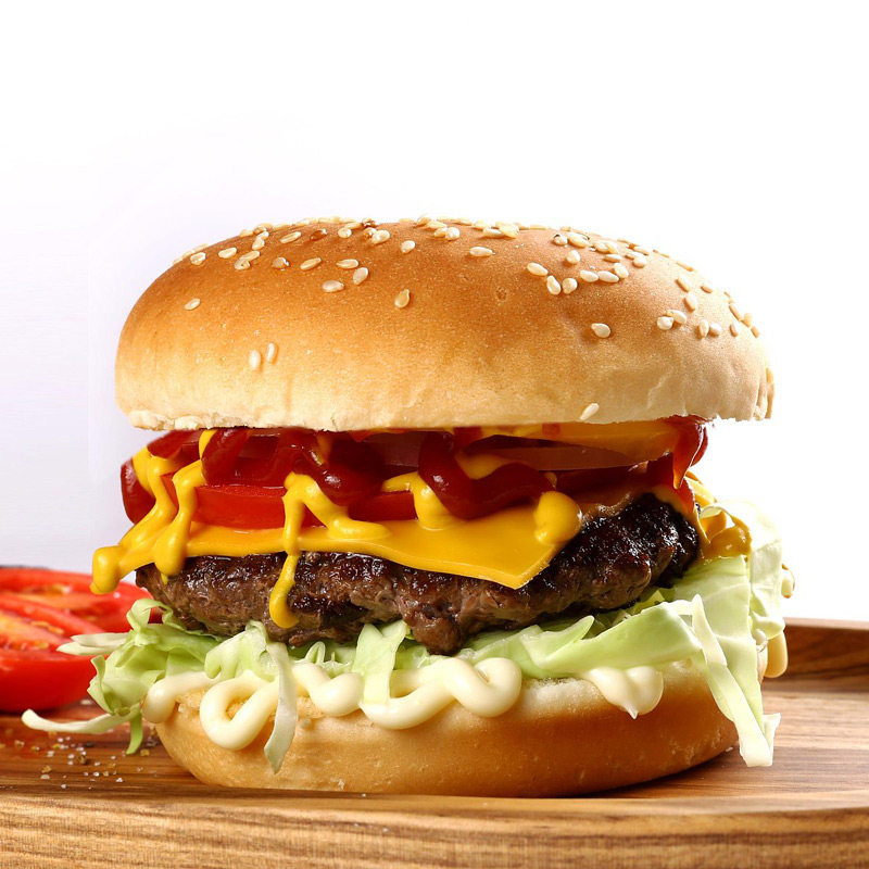 汉堡包面包胚家庭装坯自制半成品皮材料晚早餐食材即食胚子王商用