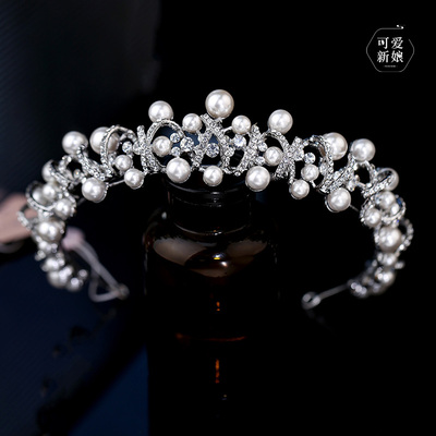 造型氛围感公主法式复古结婚礼服