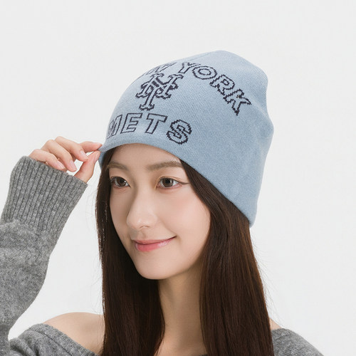 【自营】MLB绒线帽新款男女帽时尚简约潮流休闲运动舒适帽子