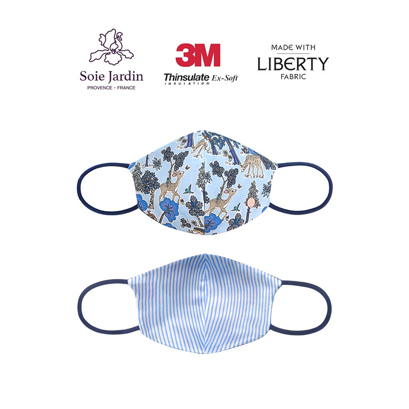 soie jardin7#儿童款Liberty进口塔纳棉里层真丝透气防尘童趣印花,女士内衣/男士内衣/家居服,内衣配件,淘宝优惠券,粉丝福利购,淘宝优惠卷