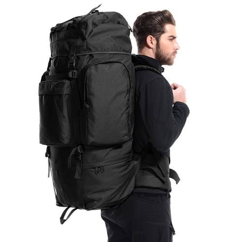 户外背囊115L登山包男女双肩包旅行背包大容量水桶包旅游户外背囊