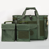 航展飞行员头盔包电脑包大容量防水斜跨帆布肩商务平板航空手提包