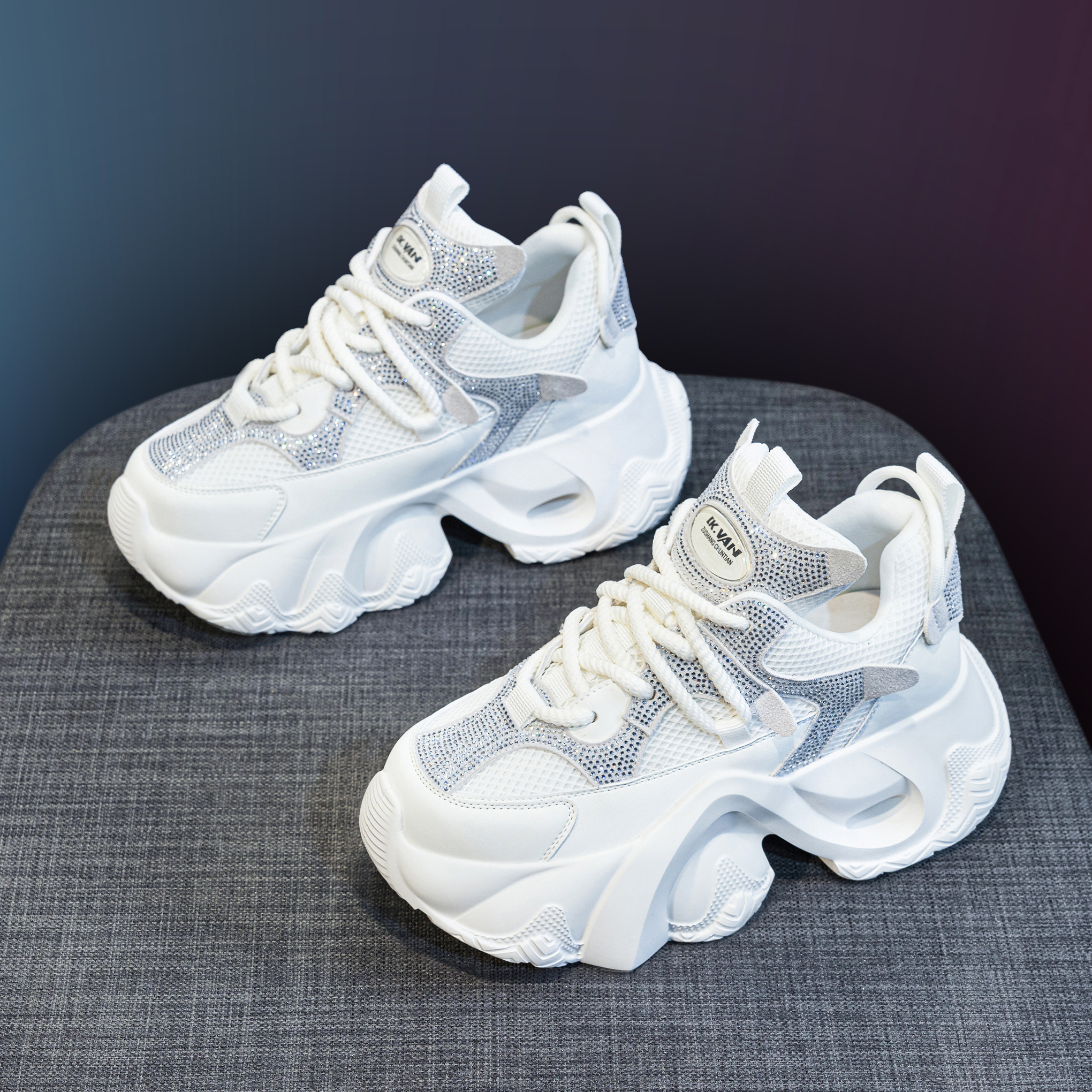 内增高老爹鞋女秋季爆款松糕鞋子